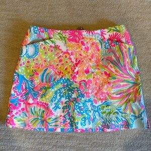 Lily Pulitzer Marigold Skort Size 2 — Lovers Coral 🪸